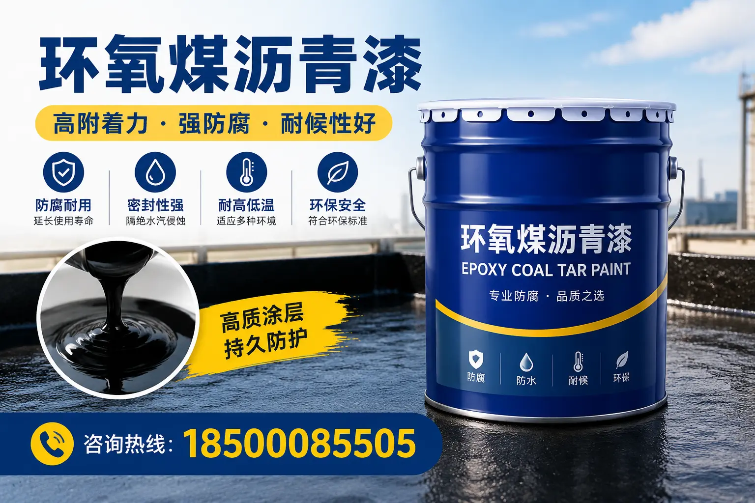 环氧煤沥青漆施工注意事项，确保乐东项目顺利进行